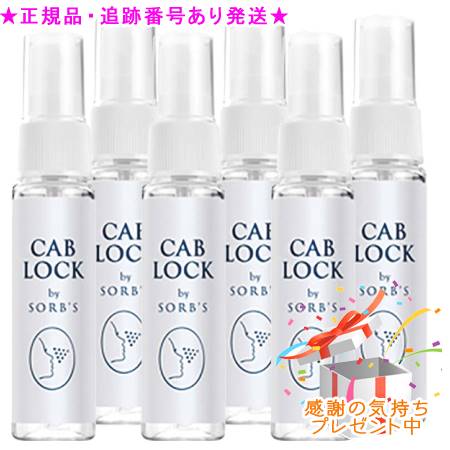 ソーブズ キャブロッククリアミスト 28mL 6個セット　プレゼント付｜bi-sai