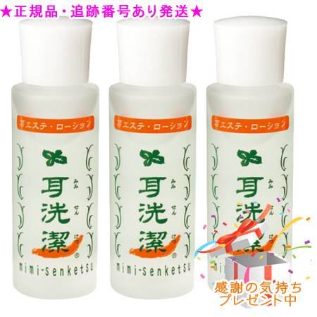 耳洗潔 業務用 80mL 3個セット　プレゼント付