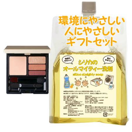 Naris ナリス グロリアート ザ クリームアイズ 01＆パウダーアイズ 03セット　環境にやさしい、人にやさしいギフトセット｜bi-sai