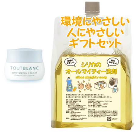 NOEVIR ノエビア トゥブラン 薬用ホワイトニングクリーム 35g 環境にやさしい、人にやさしいギフトセット|bi-sai