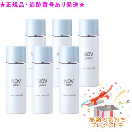 NOV ノブ ノブプラス クリアローション GA 80mL 6個セット プレゼント付｜bi-sai