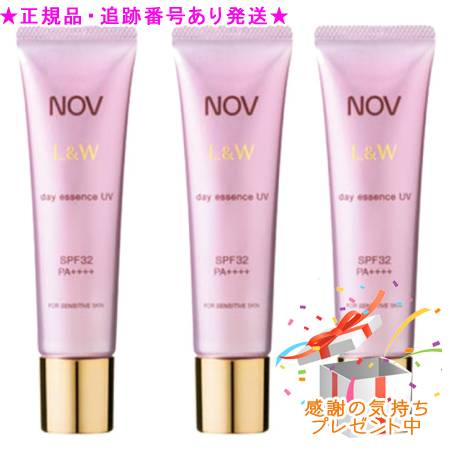 NOV L&W day essence UV SPF32 30g 3本セット 楽天市場】NOV ノブ L＆W デイエッセンス UV 医薬部外品 30g 3個セット