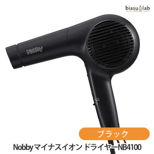 半額以下　美品　NB3100ブラックノビードライヤー 1500W Nobby 楽天市場】ノビー(Nobby) マイナスイオンヘアドライヤー NB3100