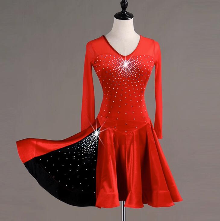 楽天市場】大量注文可 高品質 レッスン着 ワルツ ラテンドレス ラテン