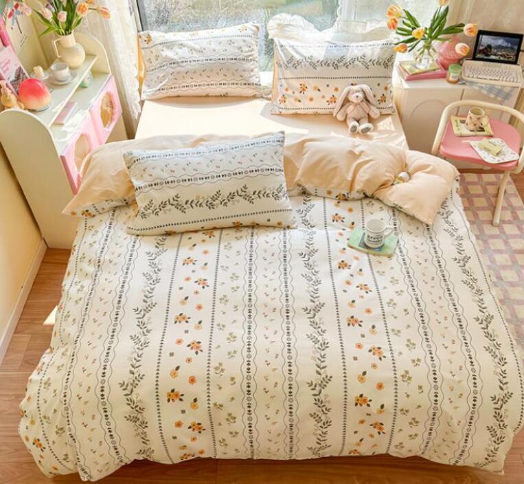 送料無料 寝具カバーセット 3点セット フラットシーツ 綿100% 結婚祝いプレゼント シングル 通気性 速乾 抗菌 掛けカバー 布団カバー 枕カバー 布団カバーセット ロマンティック 可愛い 丸洗いOK きれいめ 春夏秋冬花柄★激安★セール