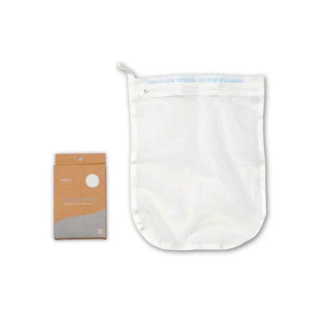 海を守る 洗濯ネット mana.ORGANIC LIVING マイクロプラスチック 防ぐ 洗濯ネット かわいい おしゃれ 洗濯用ネット 洗濯 メッシュ バック ランドリーバッグ ランドリーネット Sサイズ Mサイズ Lサイズ 全3サイズ サスティナブル