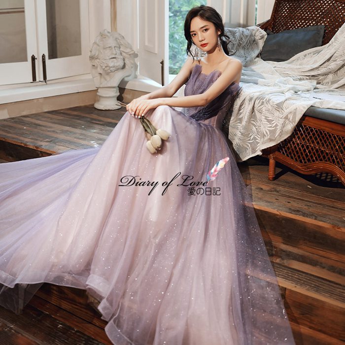 市場 ウェディングドレス カクテルドレス 二次会ドレス 二次会花嫁 結婚式 カラードレス ロングドレス ベアチップ