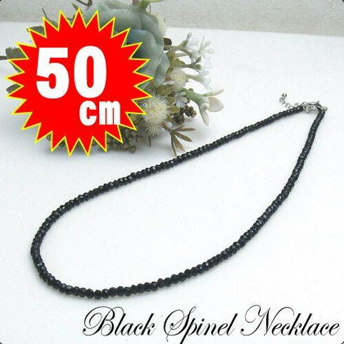 長さが選べるアイテム　スターカットブラックスピネル８ｍｍ粒ネックレス　オラオラ　オシャレ　メンズ　レディース ブラックスピネル スターカット ネックレス メンズ レディース ブラック 黒 6mm シルバー925 45cm 50cm 55cm 60cm ギフト  プレゼント | mysta