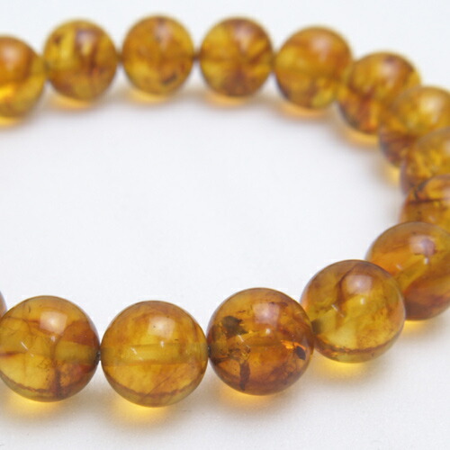 楽天市場】『虎琥珀（とらこはく）ブレスレット』8ミリ玉仕様☆桐箱