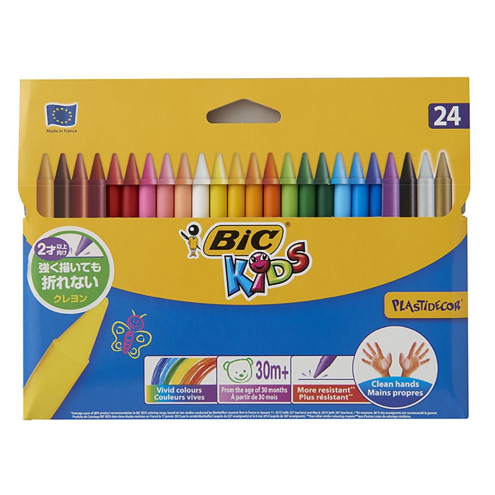 楽天市場】BIC KIDS 消せる色鉛筆12色 BKEVOILLPK12 : BICジャパン公式オンラインストア