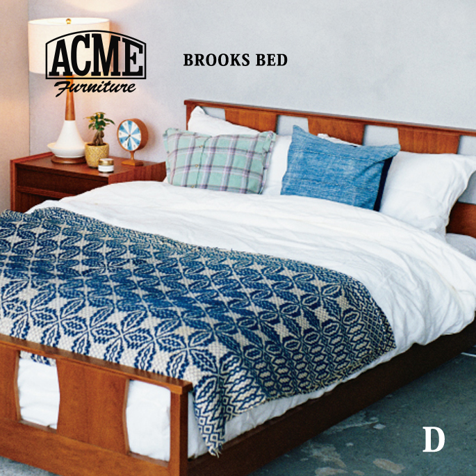 【楽天市場】アクメファニチャー ACME Furniture BROOKS BED(ブルックスベッド) DOUBLE(ダブルサイズ)：家具