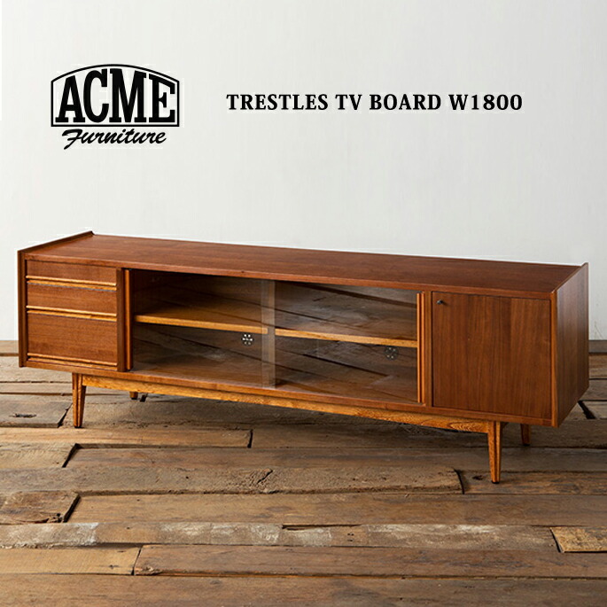 TVボード　ACME Furniture TRESTLES TV BOARD LOW | JOURNAL STANDARD FURNITURE