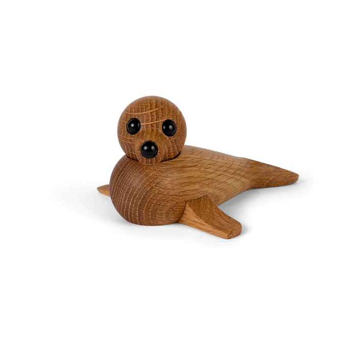 インテリア 北欧 木製オブジェ スプリングコペンハーゲン BABY SEAL/オーク ウォールナット アッシュ 革/CP-1038 【一時欠品中 予約可】|家具・インテリア・雑貨 ビカーサ