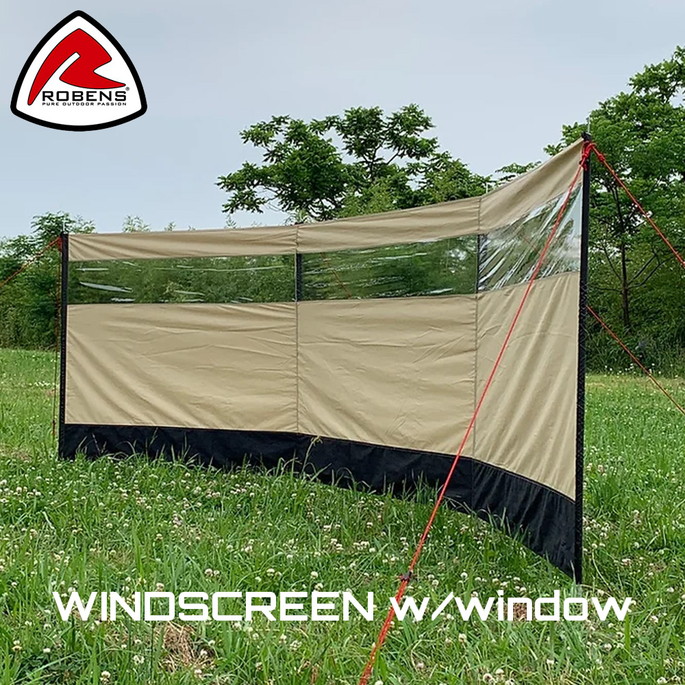 テント ウィンドスクリーン WINDSCREEN w/window ローベンス ROBENS キャンプ用品 スクリーン キャンプ