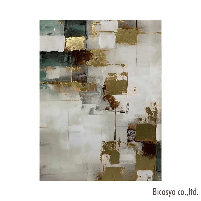 Luce Canvas Art　Geometric、orange、gray　 ILC-62801 美術 アート絵画 ジェーアイジー JIG ルーチェ キャンバスアート