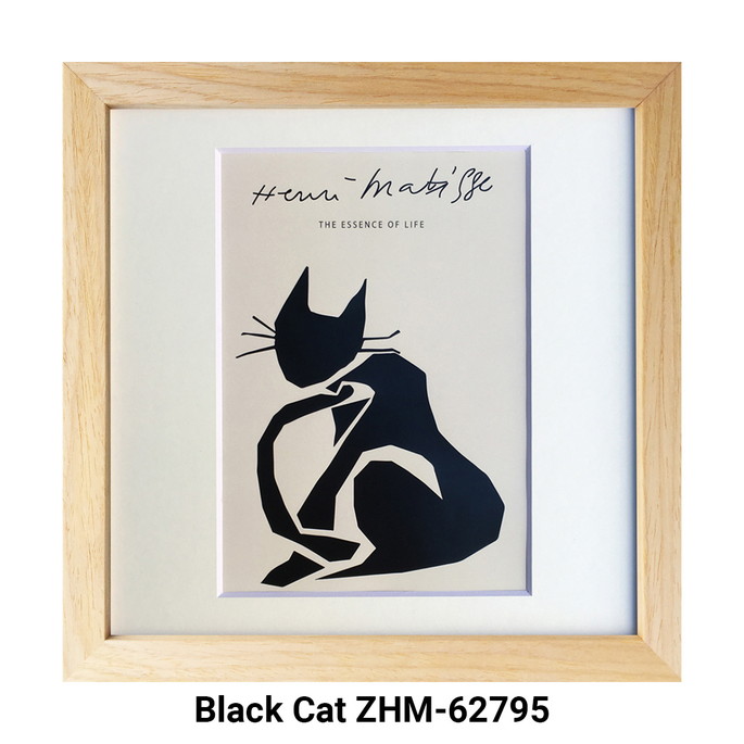 楽天市場】絵画 アンリ・マティス Black Cat ブラックキャット 黒猫