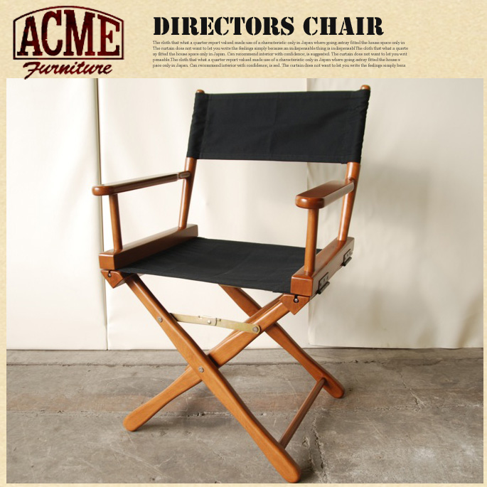 【楽天市場】アクメファニチャー ACME Furniture DIRECTORS CHAIR(ディレクターズチェア) 送料無料：家具