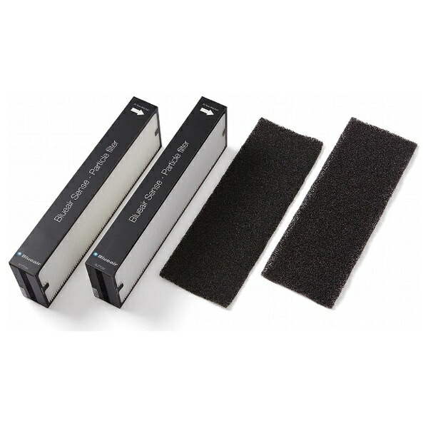 BLUEAIR｜ブルーエア 【空気清浄機用フィルター】 セット 「ブルーエアセンス交換用」（集じん＋脱臭・各2個入り） ホワイト FsensePAC[FSENSEPAC]画像