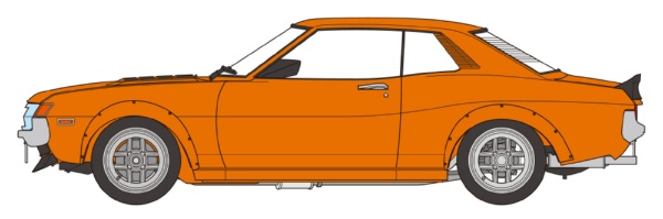 長谷川製作所｜Hasegawa 1/24 「よろしくメカドック」 トヨタ セリカ 1600GTV “松桐坊主” 【代金引換配送不可】画像