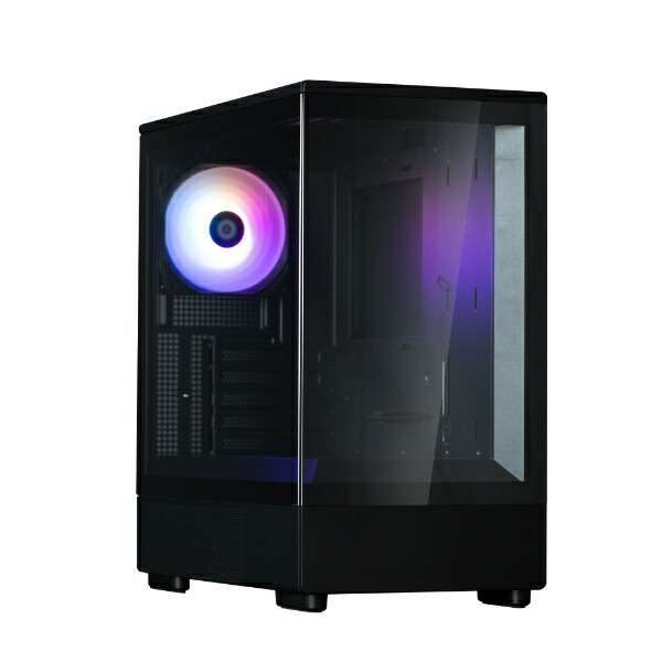 ZALMAN｜ザルマン PCケース [Micro ATX /Mini-ITX] P10 Black ブラック画像