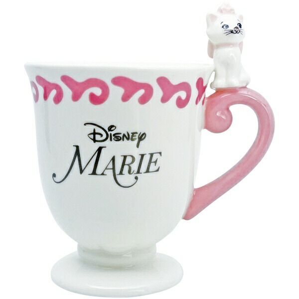 サンアート｜SUN ART ディズニー 「おしゃれキャット」 マリー マグカップ フィギュア付き 約250ml画像
