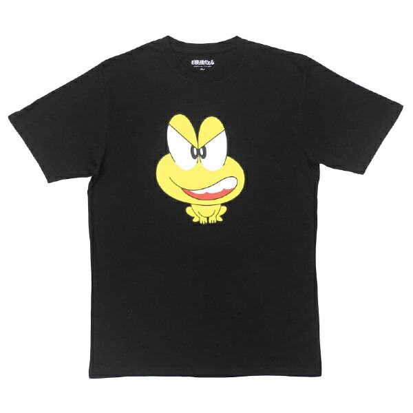 ファインプラス｜FINE PLUS ど根性ガエル ピョン吉 プリントTシャツ Mサイズ ブラック 12893335画像