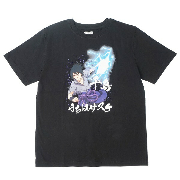 ファインプラス｜FINE PLUS NARUTO-ナルト- 疾風伝 うちはサスケ 千鳥 Tシャツ Sサイズ ブラック 22863201画像