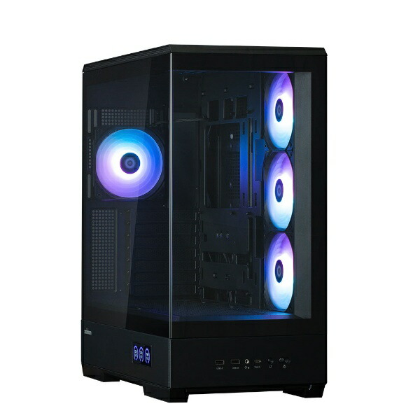 ZALMAN｜ザルマン PCケース [ATX /Micro ATX /Mini-ITX] P50 DS ブラック P50DSBLACK画像