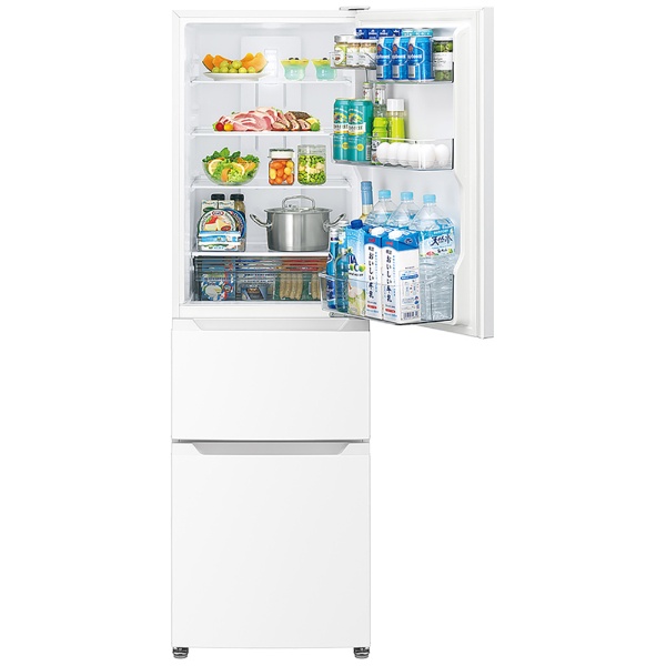 【無料基本設置料】 SHARP｜シャープ 冷蔵庫 マットホワイト SJ-PT32P-W [幅54.4cm /317L /3ドア /右開きタイプ /2024年]