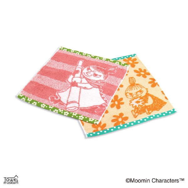 タオル美術館｜Towel Art Museum ムーミン リトルミイ ウォッシュタオル×2 (約34×35cm) マルチ画像