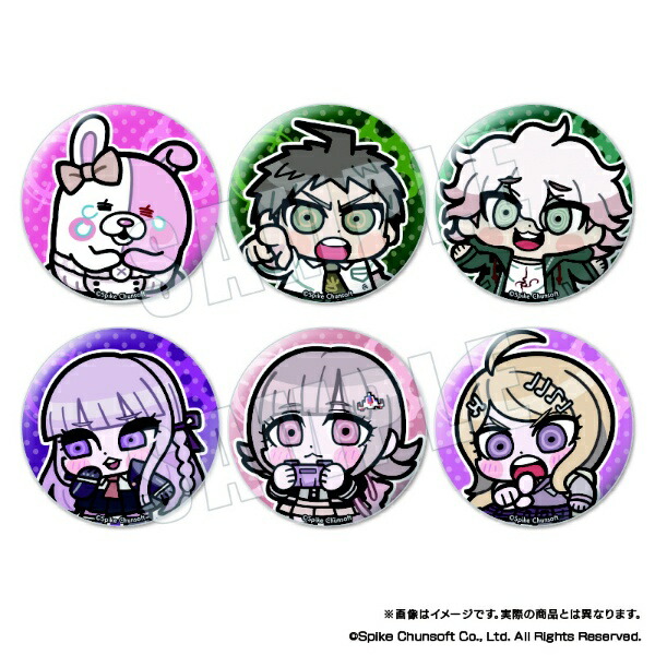 EMPTY｜エンプティ ダンガンロンパシリーズ×ぶくぶ　缶バッジ　Vol.2画像