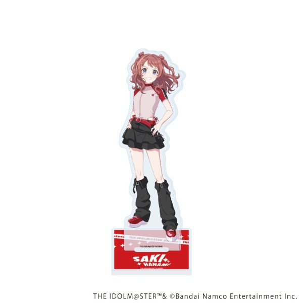 A3｜エースリー アクリルスタンド「学園アイドルマスター」49/花海咲季 ストリートファッションver.(描き下ろしイラスト) 【代金引換配送不可】画像