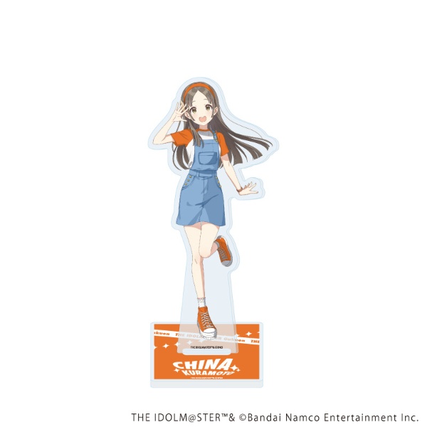 A3｜エースリー アクリルスタンド「学園アイドルマスター」54/倉本千奈 ストリートファッションver.(描き下ろしイラスト) 【代金引換配送不可】画像
