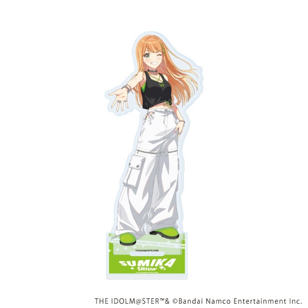 A3｜エースリー アクリルスタンド「学園アイドルマスター」55/紫雲清夏 ストリートファッションver.(描き下ろしイラスト) 【代金引換配送不可】画像