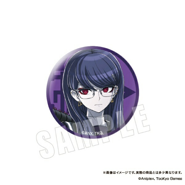 EMPTY｜エンプティ HUNDRED LINE -最終防衛学園- 缶バッジ03.　雫原比留子画像