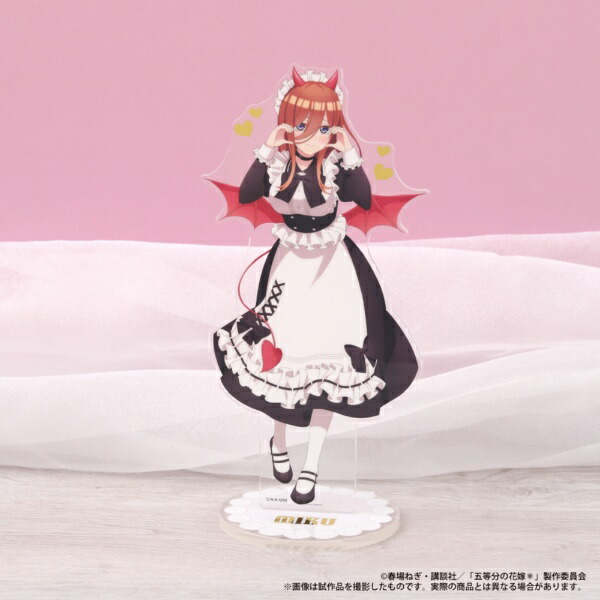 ムービック｜movic 五等分の花嫁＊ ビッグアクリルスタンド／中野三玖 【代金引換配送不可】画像