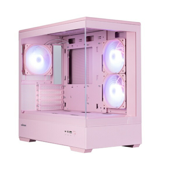 ZALMAN｜ザルマン PCケース [Micro ATX /Mini-ITX] P30 ピンク P30 PINK V2画像