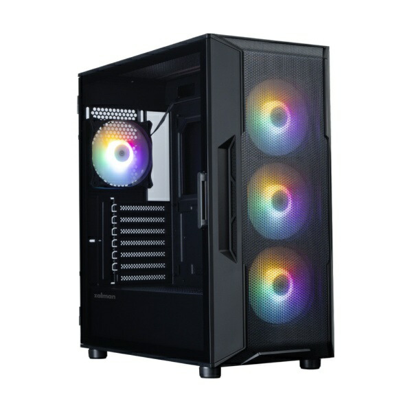 ZALMAN｜ザルマン PCケース [ATX /Micro ATX /Mini-ITX] i3 NEO V2 ブラック i3 NEO V2 Black画像