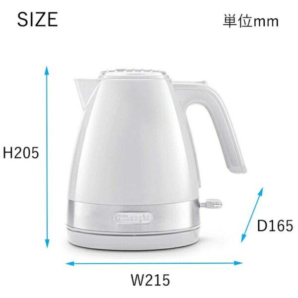 DeLonghi ACTIVE 電気ケトル KBLA1200J-W 1L デロンギ アクティブシリーズ 電気ケトル KBLA1200Jをレビュー