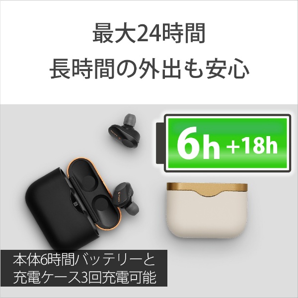 ソニー｜SONY フルワイヤレスイヤホン WF-1000XM3 SM プラチナシルバー 