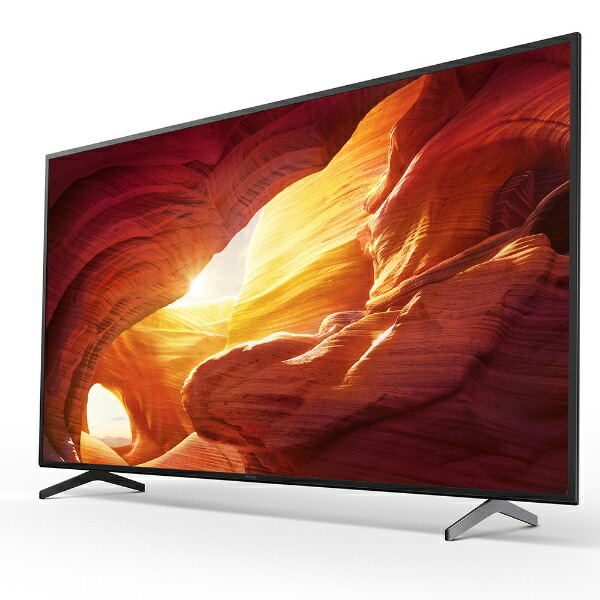 ソニー｜SONY 液晶テレビ BRAVIA(ブラビア) KJ-55X8000H [55V型 /4K対応 /BS・CS 4Kチューナー内蔵  /YouTube対応 /Bluetooth対応][テレビ 55型 55インチ]