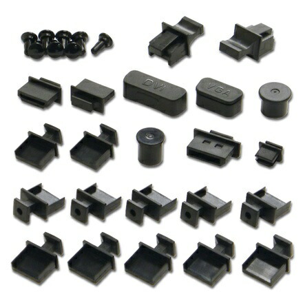 ainex｜アイネックス 〔コネクタカバー〕セット ブラック DC-101B画像