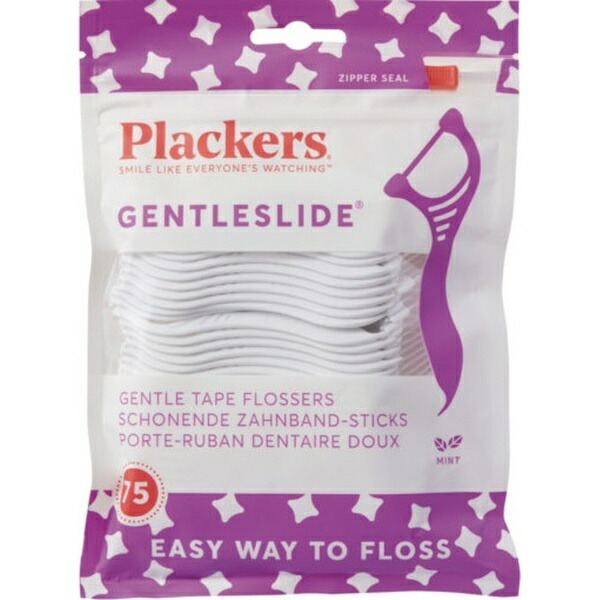 トータルヘルスコンサルティング｜Total Health Consulting Plackers（プラッカーズ）ジェントルクリーン ミント味 75本画像