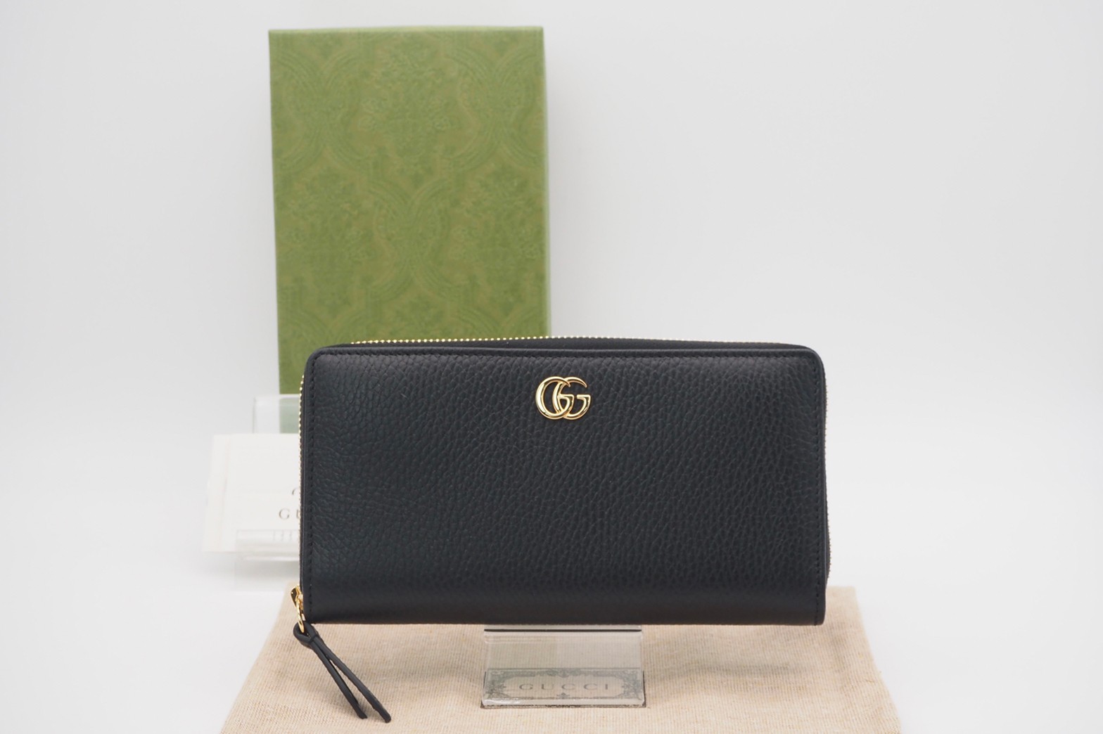 未使用品 GUCCI 長財布 キャット ブラック 197 - library.iainponorogo