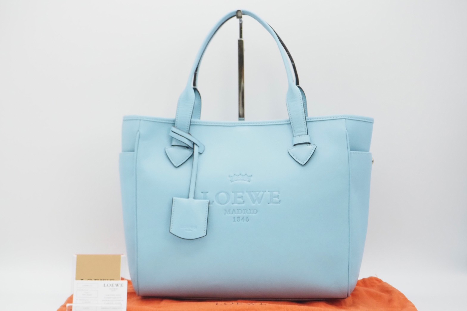 レア？！☆ 【未使用級】LOEWE/ロエベ ヘリテージ トートバッグ