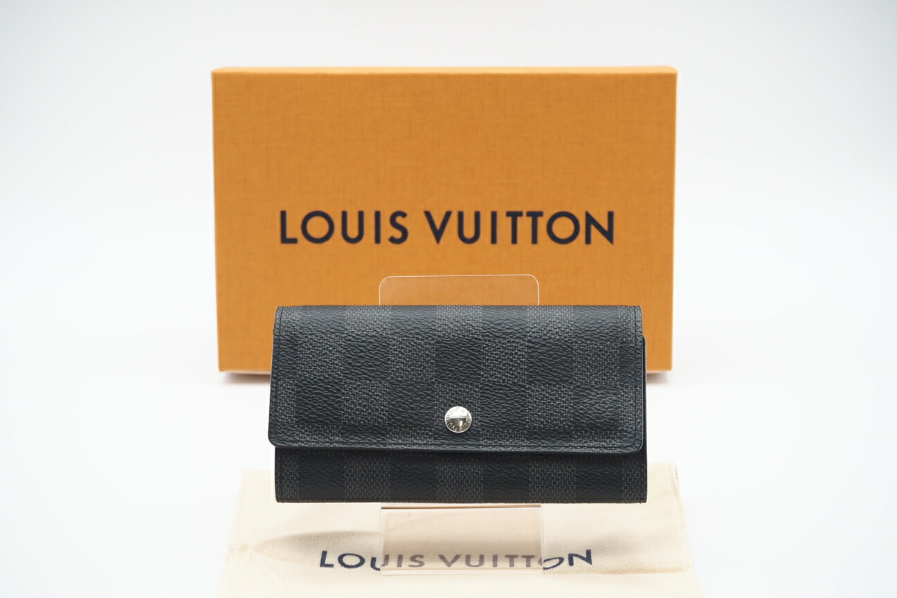 楽天市場】LOUIS VUITTON ルイ ヴィトン ダミエグラフィット L字