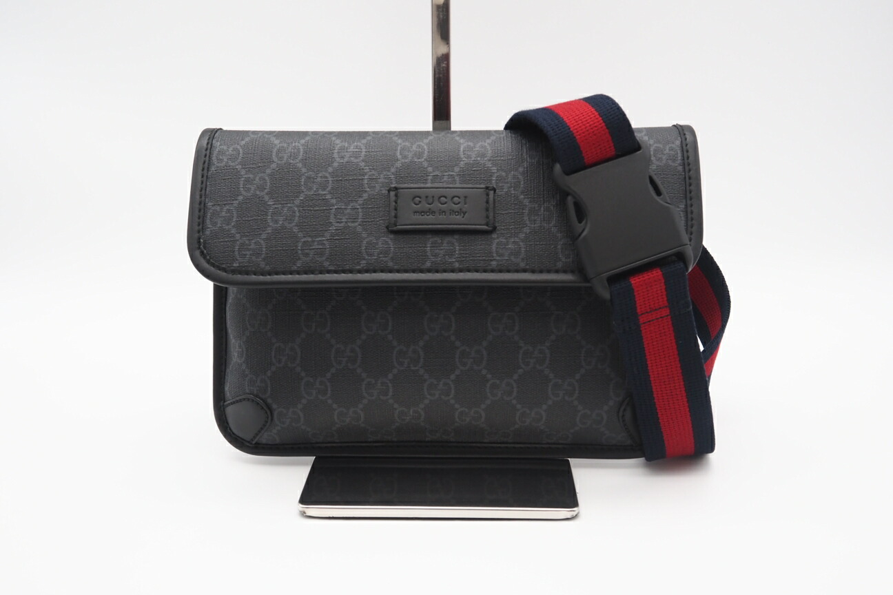 楽天市場】グッチ GUCCI ボディバッグ GGスプリーム PVC/キャンバス