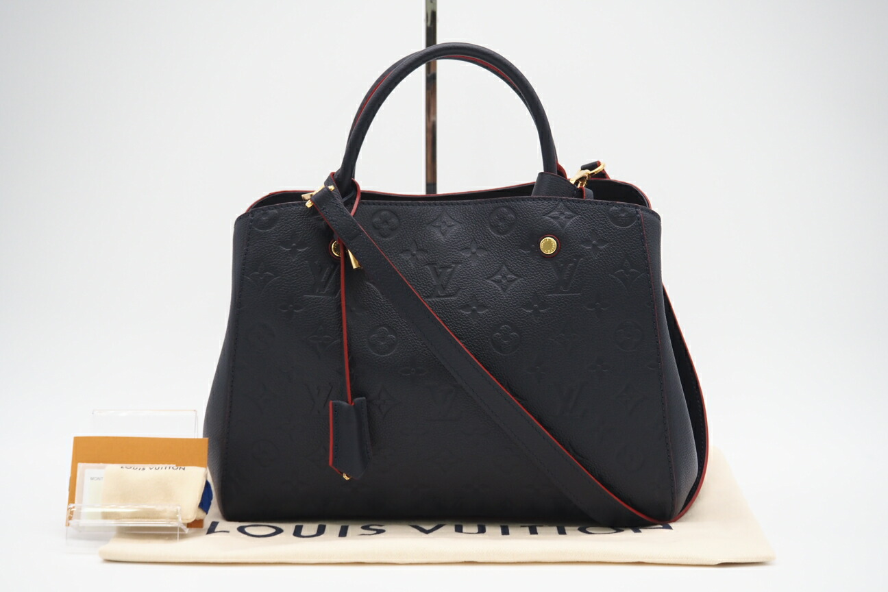 ルイヴィトン アンプラント モンテーニュMM ハンドバッグ マリーヌルージュ 楽天市場】【新品同様】ルイヴィトン 【LOUIS VUITTON】 M42746