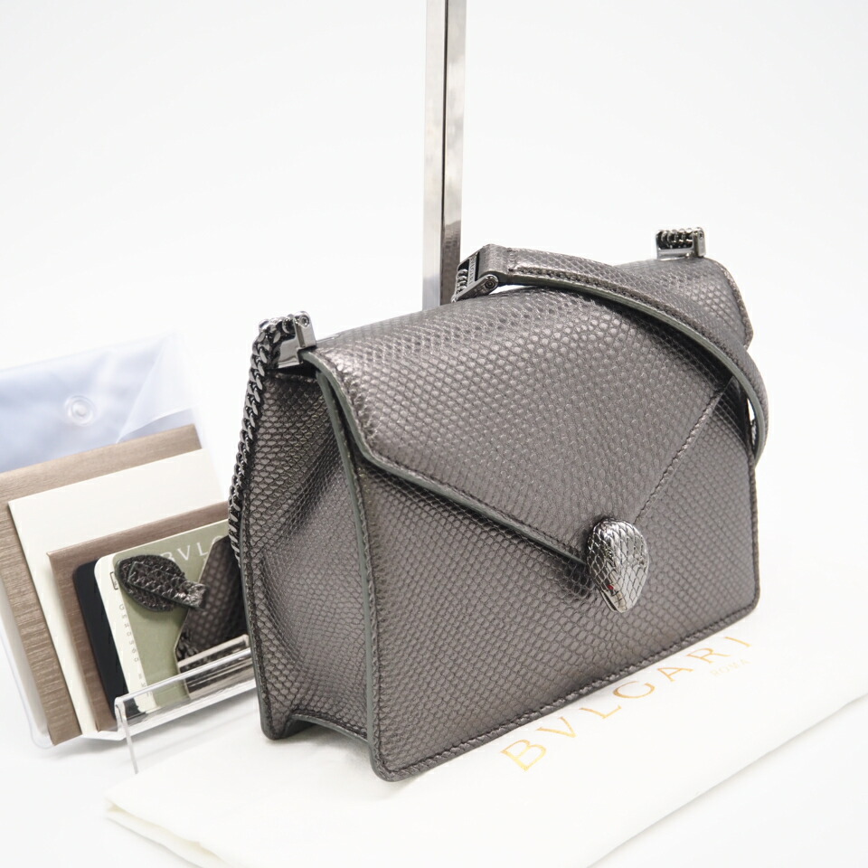 楽天市場】BVLGARI ブルガリ セルペンティ ハンドバッグ 2WAY