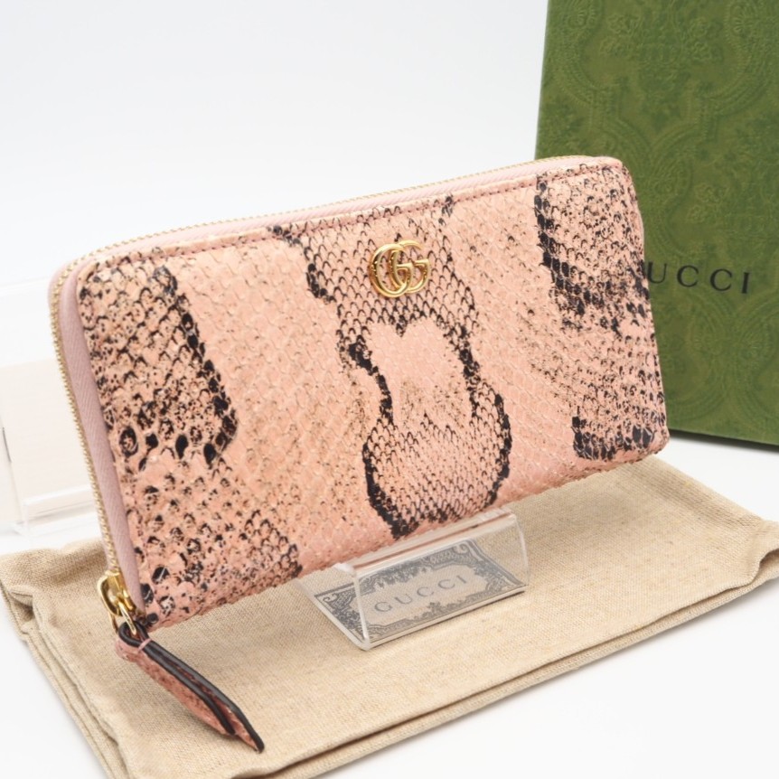 楽天市場】グッチ GUCCI ラウンドファスナー長財布 GGマーモント